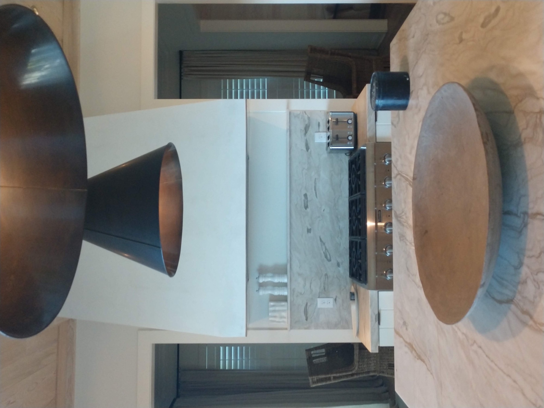 Custom hand-painted range hood by William Meyer, photo 5 of 23